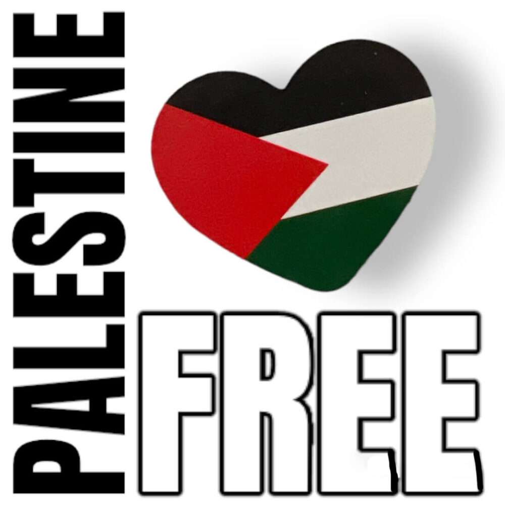 Palestine Stickers Heart