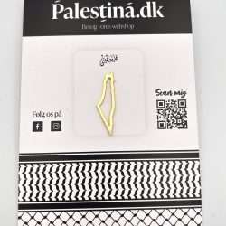 Palestina map guld