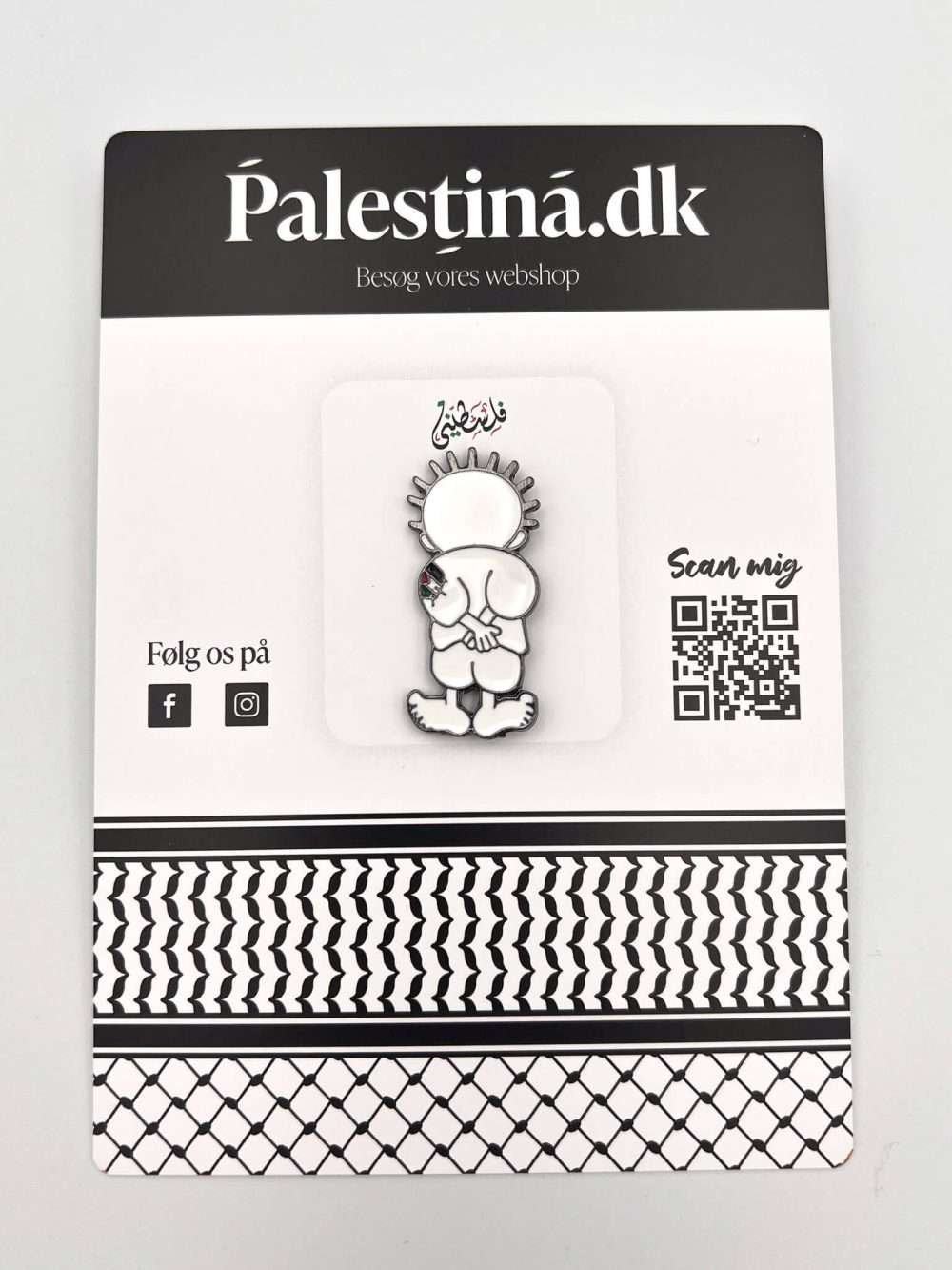 Palestina Handala pins